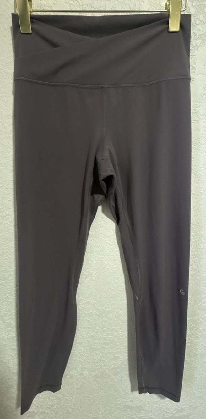 Glowmode FeatherFit Crossover Leggings Size L Grey